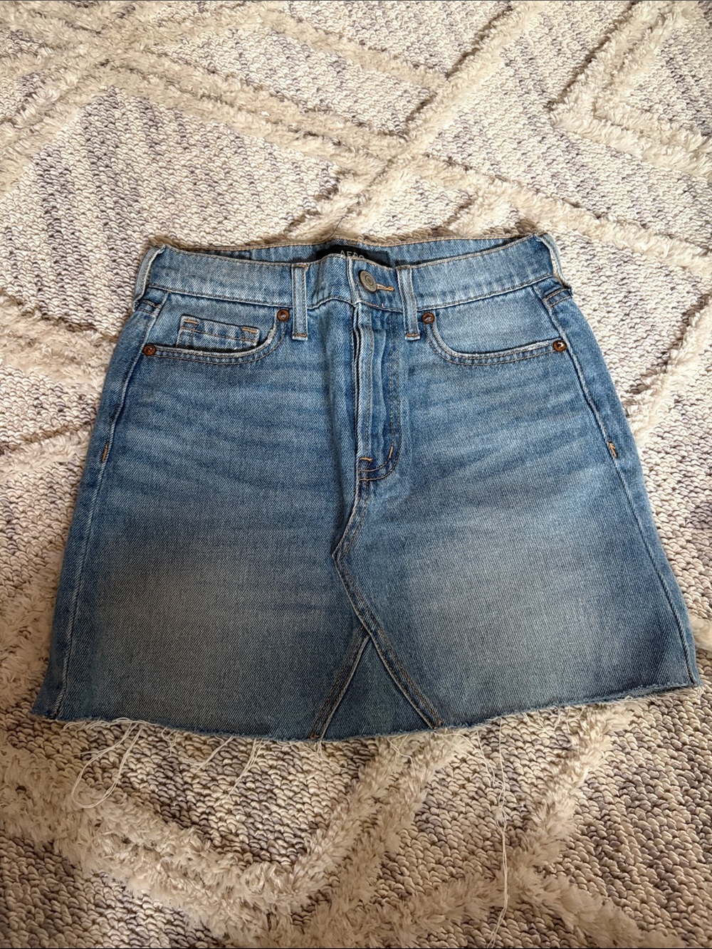 Aero jean skirt